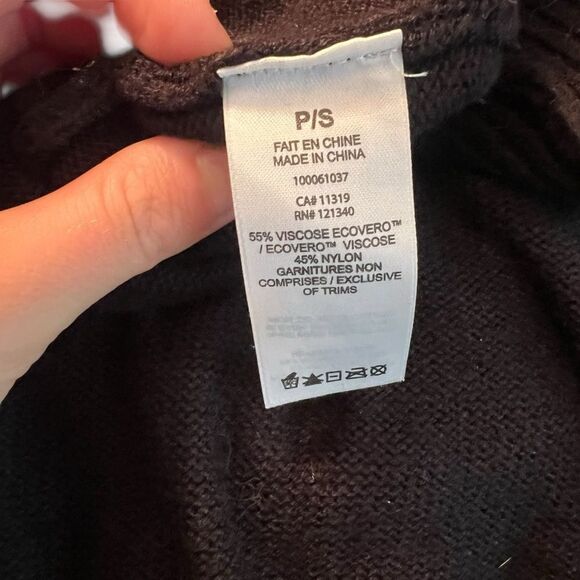 3 for $30! Dynamite black knit long cardigan - Picture 5 of 9